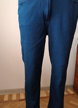 Темно синие джинсы  bonmarche англия2 фото