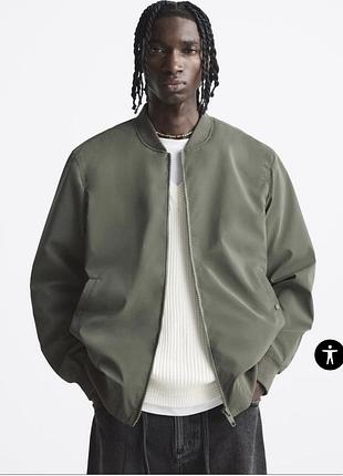 Бомбер мужской zara, размер l