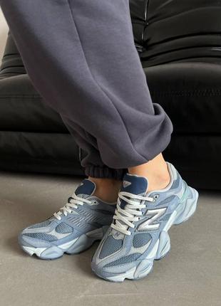 Кросівки new balance 9060 blue grey. унісекс. розміри 36-45 🔥2 фото