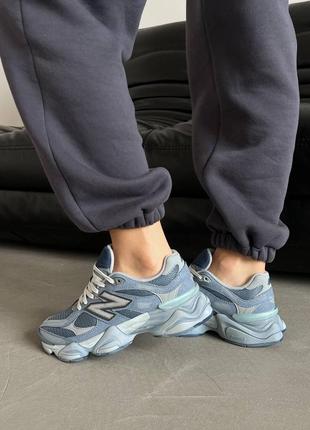 Кросівки new balance 9060 blue grey. унісекс. розміри 36-45 🔥3 фото