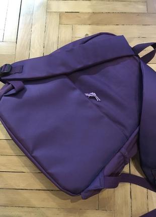 Рюкзак нейлоновый фиолетовый y2k3 фото