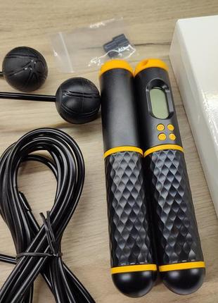 Скакалка электронная xiaomi jump rope со счетчиком прыжков и калорий5 фото