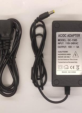 Блок живлення 15 вольтів 5 амперів для imax b6