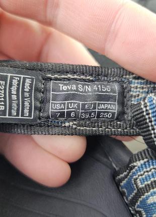 Сандалии teva. размер 407 фото