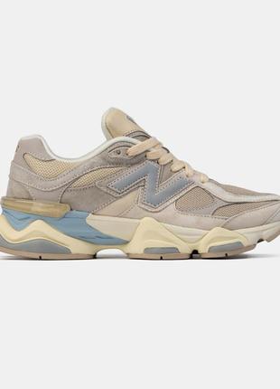 Кросівки new balance 9060 cream blue. унісекс. розміри 36-45 🔥
