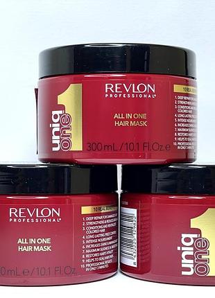 ‼️маска для волосся revlon professional uniq one ​​all in one super 10r hair mask 300 мл‼️1 фото