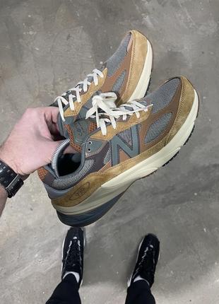 Мужские кроссовки new balance 990v6 x carhartt2 фото