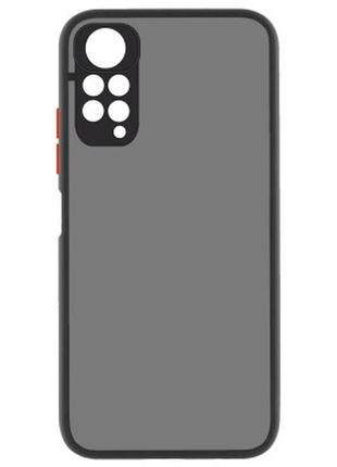 Чохол для мобільного телефона makefuture xiaomi redmi note 11 frame (matte pc+tpu) black (mcmf-xrn11bk)