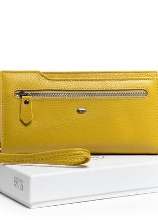 Podium гаманець classic жіноча шкіра dr. bond wmb-2m yellow