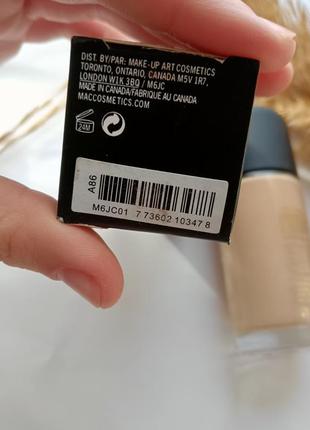 Тональный крем mac studio fix fluid spf 154 фото