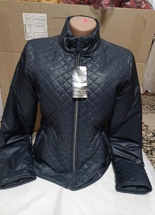 Куртка весенняя темно-синего цвета