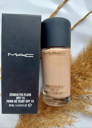 Тональний крем mac studio fix fluid spf15 відтінок nc351 фото