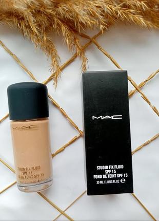 Тональний крем mac nc 30 studio fix fluid spf 15