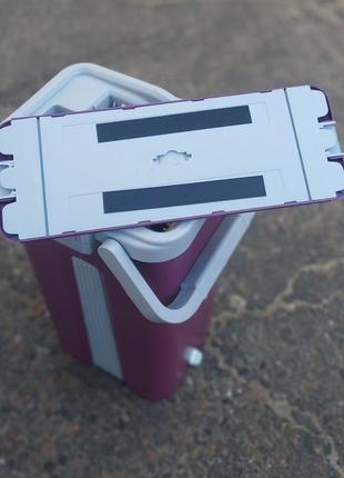 Чудо швабра лентяйка для уборки ведро с отжимом, комплект для уборки турбо швабра,...