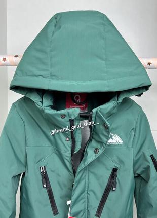 Демісезонна термо куртка для хлопчика 110-1347 фото