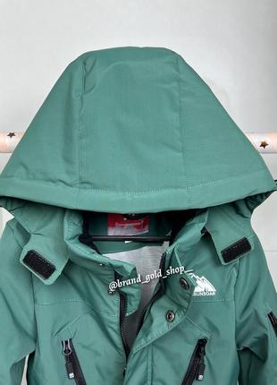 Демісезонна термо куртка для хлопчика 110-1348 фото