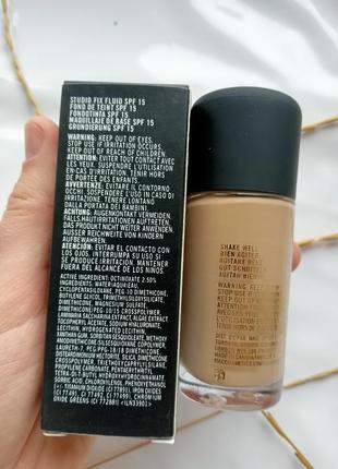 Тональний крем mac nc40 studio fix fluid spf153 фото