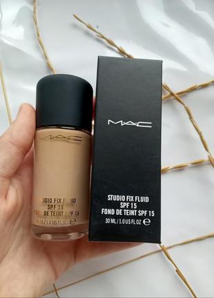 Тональный крем mac nc40 studio fix fluid spf15