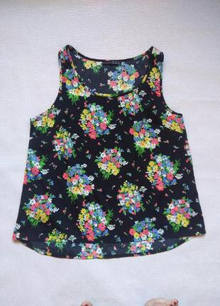 Летняя шифоновая майка atmosphere 16/44/42,легкая маечка 50/52 xl