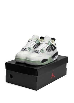 Женские кроссовки air Air jordan Official 3 4 seafoam white