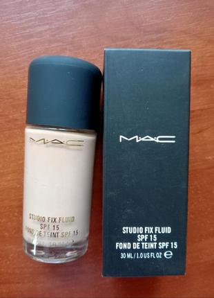 Тональний крем mac studio fix fluid spf15