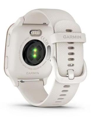 Смарт-часы garmin venu sq 2 music ivory/peach gold7 фото