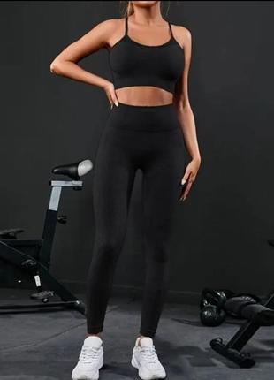 Комплект для спорта, костюм для фитнеса2 фото