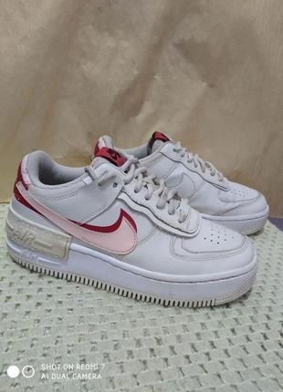 Кожаные кроссовки nike air force 12 фото