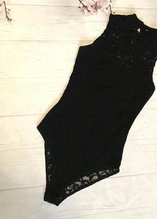 Боди бодик кружевной кружево  от new look