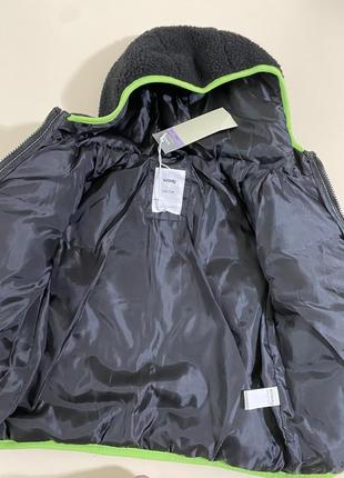 Демисезонная куртка для мальчика черная деми курточка7 фото