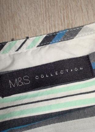 Блуза - сорочка на зав'язки m&s collection4 фото