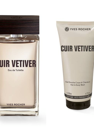 Набір для чоловіків cuir vetiver yves rocher