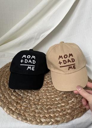 Кепка mom+dad