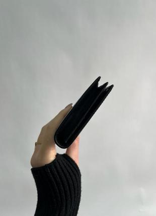 Классические женские кожаный кошелек gucci в черном цвете, на подарок в комплектации5 фото