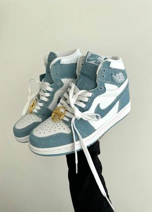 Nike air jordan 1 retro high og "denim"  white blue