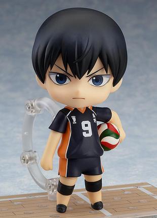 Оригинальная фигурка ненороид кагия тебео с аниме волейбол haikyu!! nendoroid tobio kageyama 4891 фото