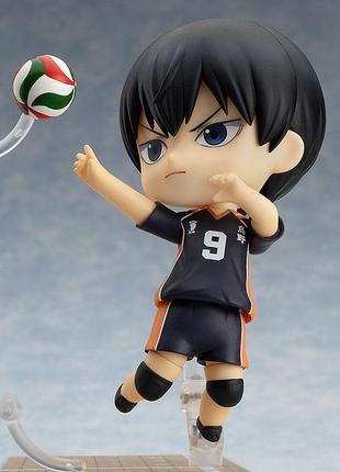 Оригинальная фигурка ненороид кагия тебео с аниме волейбол haikyu!! nendoroid tobio kageyama 4893 фото