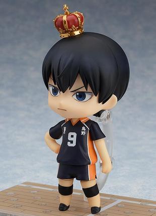 Оригинальная фигурка ненороид кагия тебео с аниме волейбол haikyu!! nendoroid tobio kageyama 4892 фото