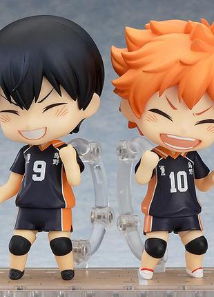 Оригинальная фигурка ненороид кагия тебео с аниме волейбол haikyu!! nendoroid tobio kageyama 4896 фото