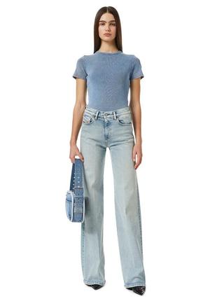 Продам женские голубые джинсы diesel bootcut and flare-19785 фото