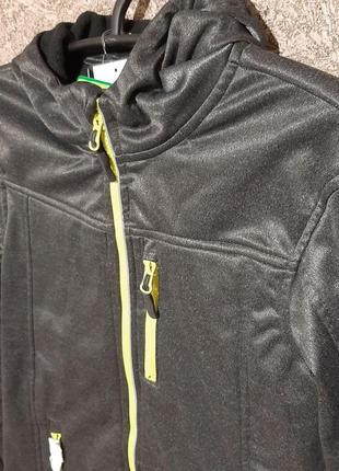 Водовідштовхувальна куртка + фліс. на 164 см. технологія bionic finish eco