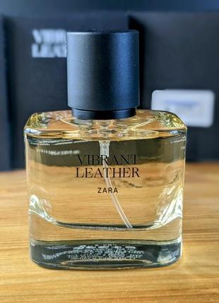Zara vibrant leather parfum, парфюмированная вода мужская