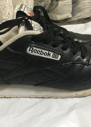 Кожаные кроссовки reebok classic