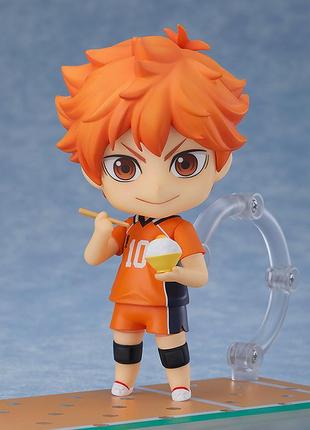 Оригинальная фигурка нендороид шойо хината с аниме волейбол haikyu!! nendoroid shoyo hinata the new karasuno ver 1411