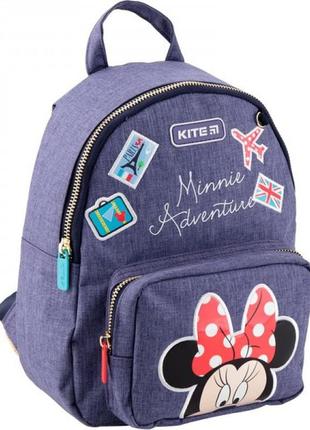 Детский рюкзак дошкольный мини kite kids fashion minnie mi19-547