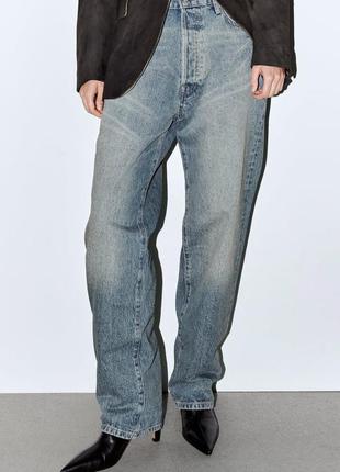 Джинси zara straight 34