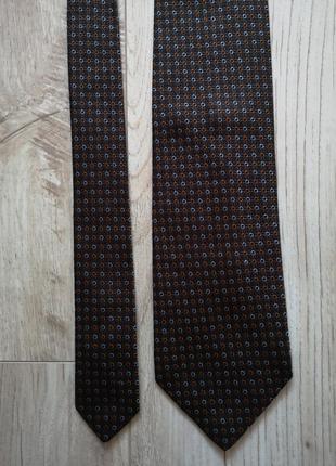 Шелковый галстук ermenegildo zegna2 фото