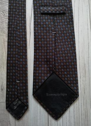 Шелковый галстук ermenegildo zegna3 фото