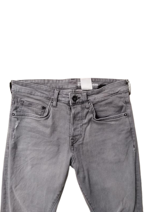 Стильні рвані чоловічі джинси h&amp;m 32/32 у дуже красивому стані2 фото