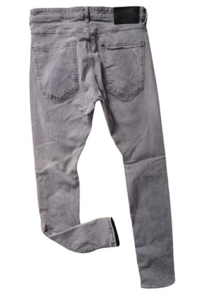 Стильні рвані чоловічі джинси h&amp;m 32/32 у дуже красивому стані4 фото